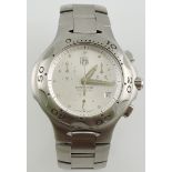 A Tag Heuer Professional steel-cased gentlemen's wristwatch,