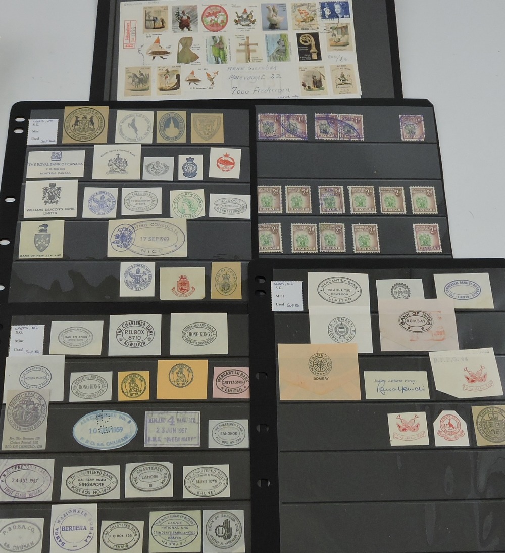 GB and World cinderellas, labels, vignettes, seals and charity items, (qty).