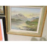 W Reeves, (Modern, British) Summers Day, West Highlands, oil on board, signed lower right,