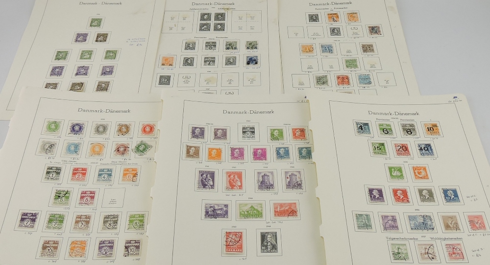 Denmark 1921-44, selection of fine used examples.