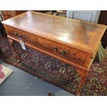 Dynatron/ Garard hi-fi unit set into a purpose built mahogany table cabinet with rising lid,