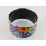 Frey Wille. A polychrome enamelled bangle bracelet.