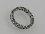 A platinum and diamond set eternity ring, the stones of approx. 2.0 carats combined, size M. - Image 2 of 2
