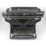 Underwood, USA. An early 20th century typewriter.