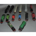 Hornby Dublo locomotives, un-boxed including Lord of the Isles, Princess Elizabeth,