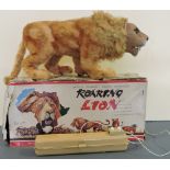 A boxed Japanese Rosko toy, battery operated remote control 'Roaring Lion',