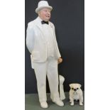 A Royal Doulton porcelain figure of Sir Winston Churchill, HN3057 modelled by Adrian Hugues,