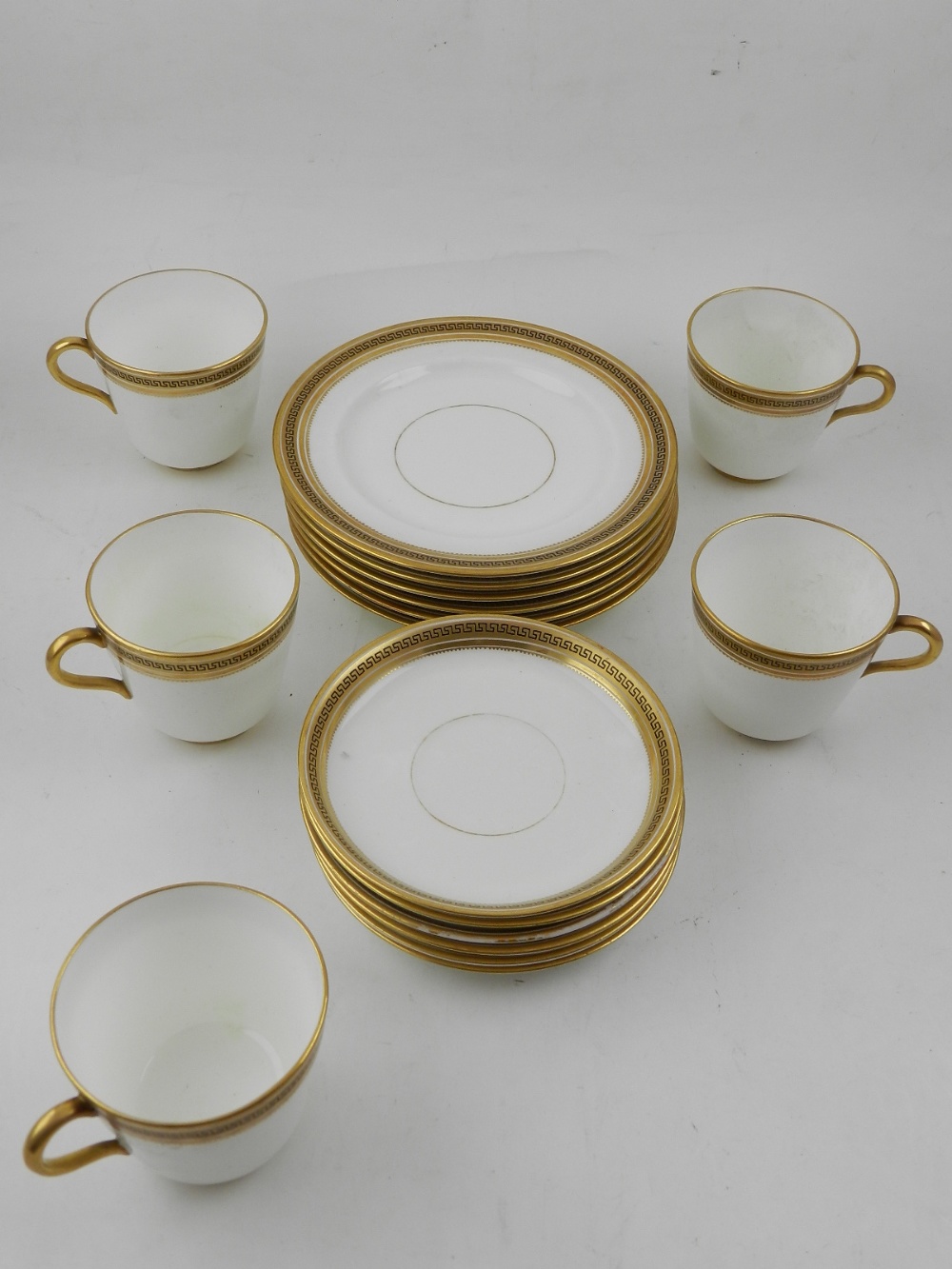 A 19th century four piece tea service,