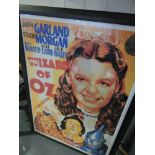 The Wizard of Oz, a reproduction Metro Goldwyn Mayer promotion print,