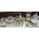 A Villeroy & Boch Summerday part dinner and tea service,