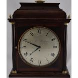 Richard Marchant Lashmar of Brighton, mahogany cased bracket timepiece,