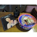 A small quantity of assorted royal ephemera including a jubilee decanter and stopper,