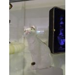 A Royal Worcester Doughty porcelain short haired cat, 3616,