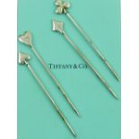 A set of four Tiffany & Co.