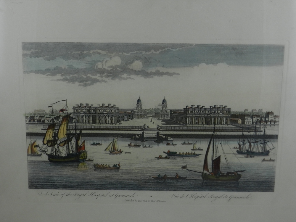 19th century British school, 'The City of London', engraving, together with two companion studies, - Image 3 of 3
