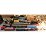 A quantity of Marklin and other 00 gauge, rolling stock,