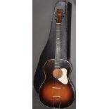 A Boosey and Hawkes Grosvenor acoustic guitar circa 1960,