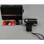 A Eumig Viennette 2 Super 8 cine-camera, with case.