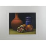 Terrance Mullingham, Still Life Garlic and Peppers, print, 28/175, signed in pencil lower right,