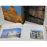 Two books of Venice Arts & Architecture VOL 1 and II, written by Magnus Edizioni and Antonio