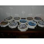 A collection of ten Royal Doulton collectors plates, 'Eyes of the Sea'.