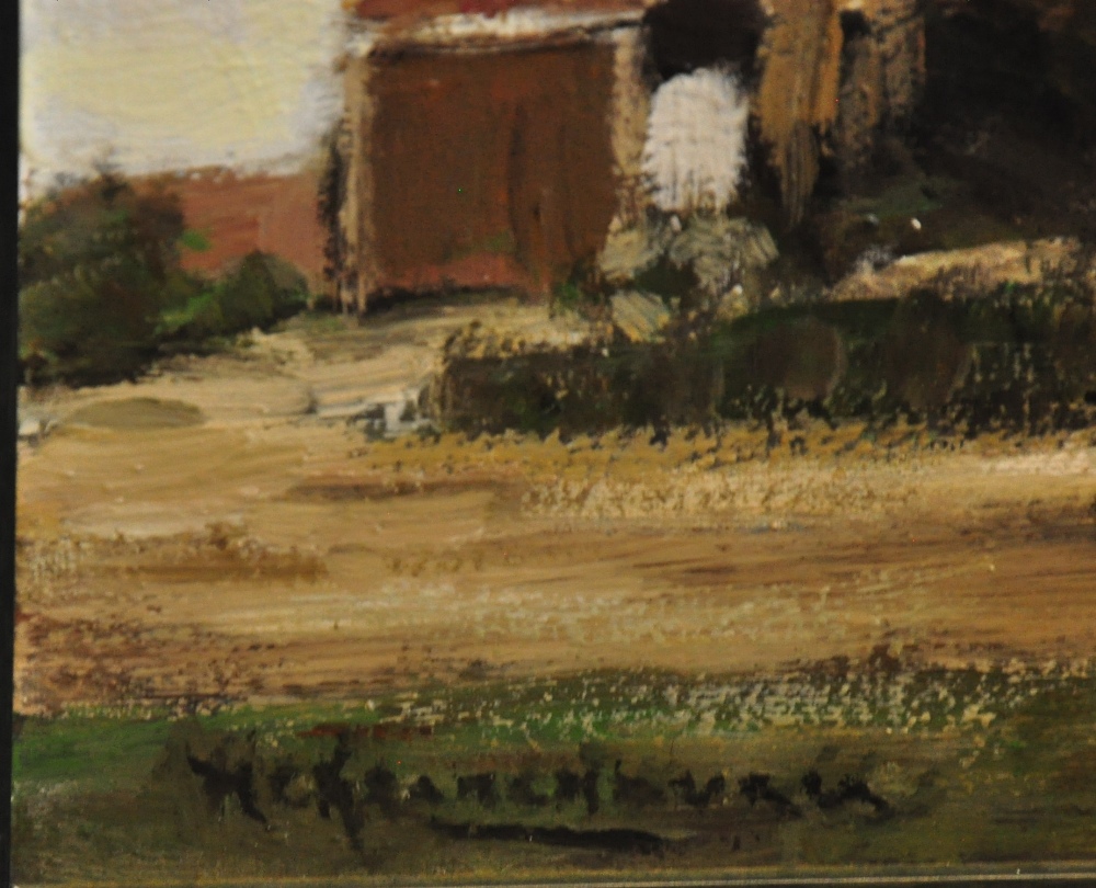 Oil on canvas Hendrik Cornelis Kranenburg (1917-1987) Windmill, - Image 2 of 2