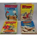 4 children's books to include The Dandy 1990, Hotspur 1976,