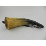 A Chinese powder horn.
