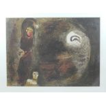 After Marc Chagall, Bible 1960, lithograph, numbered 622/3000. H.25cm W.