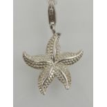 Thomas Sabo. A silver charm in the shape of a starfish.