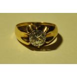 **WITHDRAWN** A diamond solitaire, approximately 1ct,