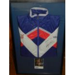 Roger Black track suit top, 1992 Olympics,