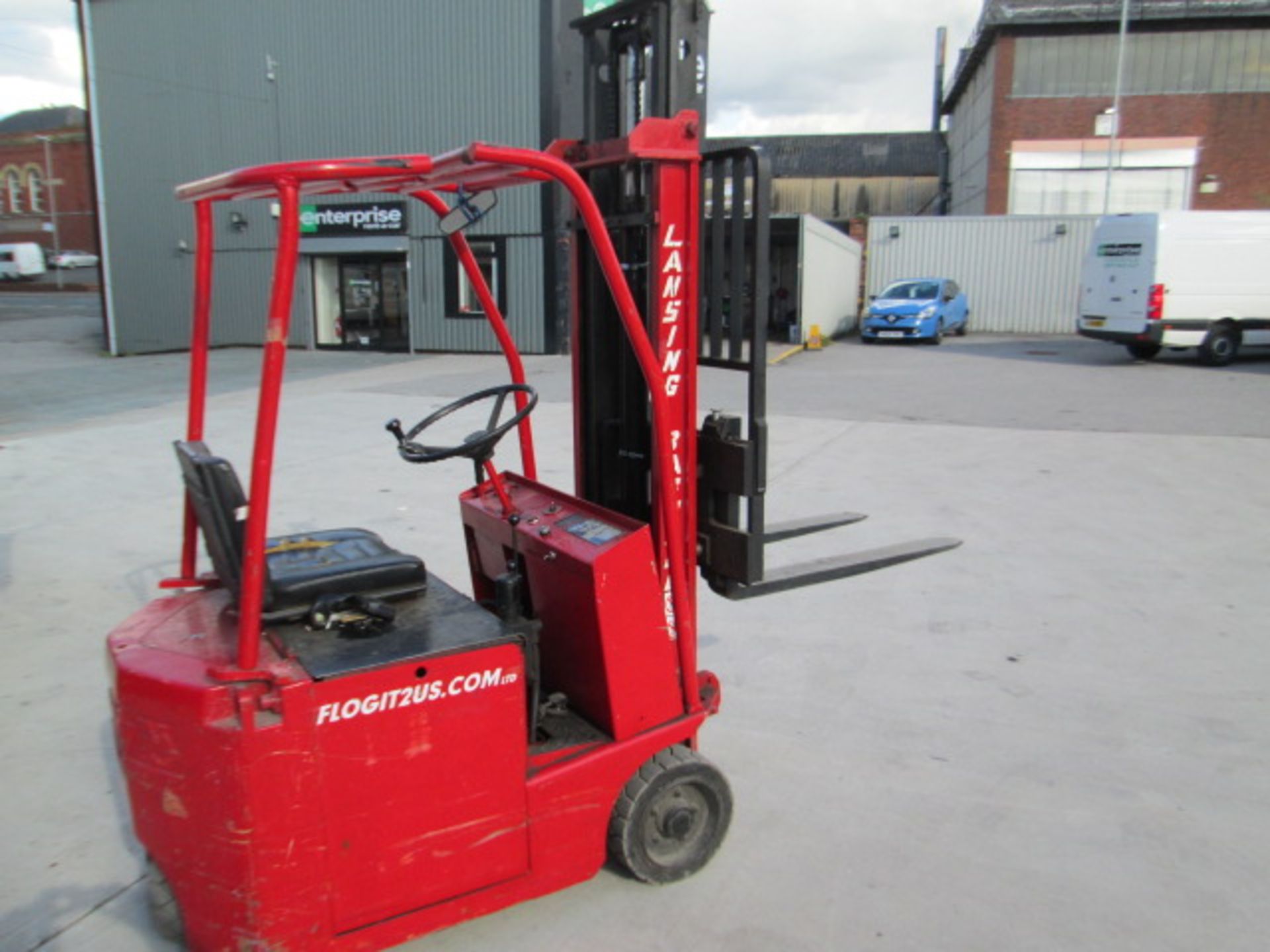 A Lansing Bagnall Ltd Forklift Truck (Model FGER 1-2) Electric FLT Working