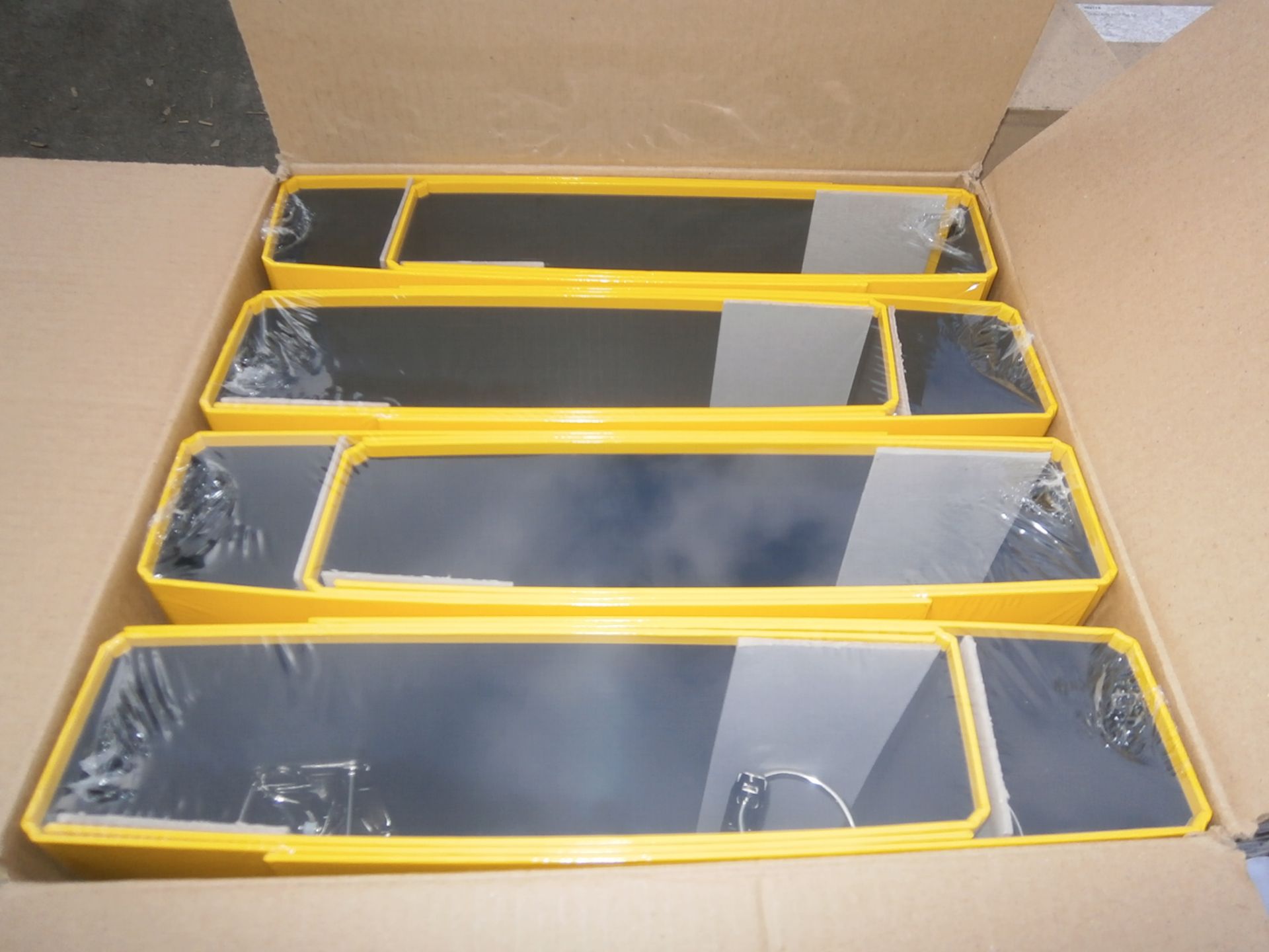 1 x Pallet of Glo A4 Lever Arch Files Lemon - Approximately 18 Boxes of 12 Files, 216 in Total ( - Image 2 of 4