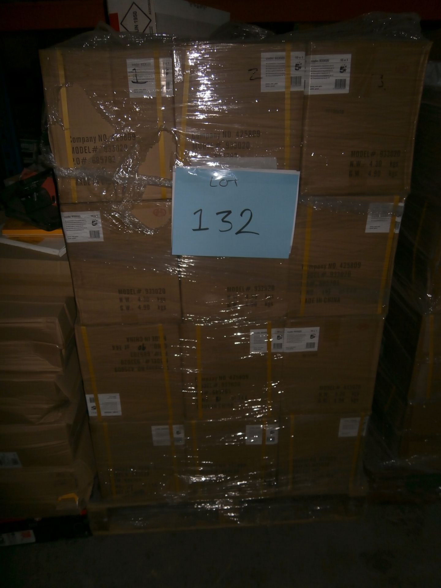 1 x Pallet of 5 Star 4D Presentation Ringbinders - Product Code 933020 (Approximately 48 Boxes of 10