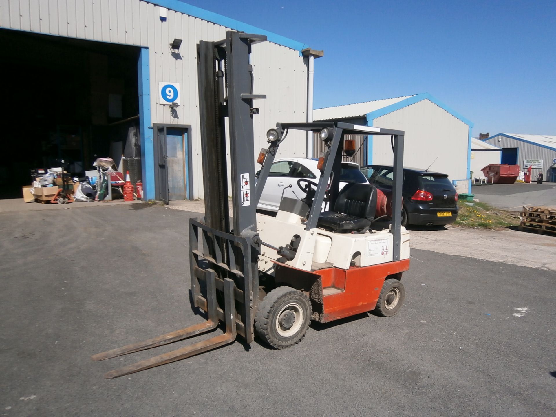 Nissan PJ01A15U Gas Powered Forklift Truck 2690kg - Great Runner, Used Daily