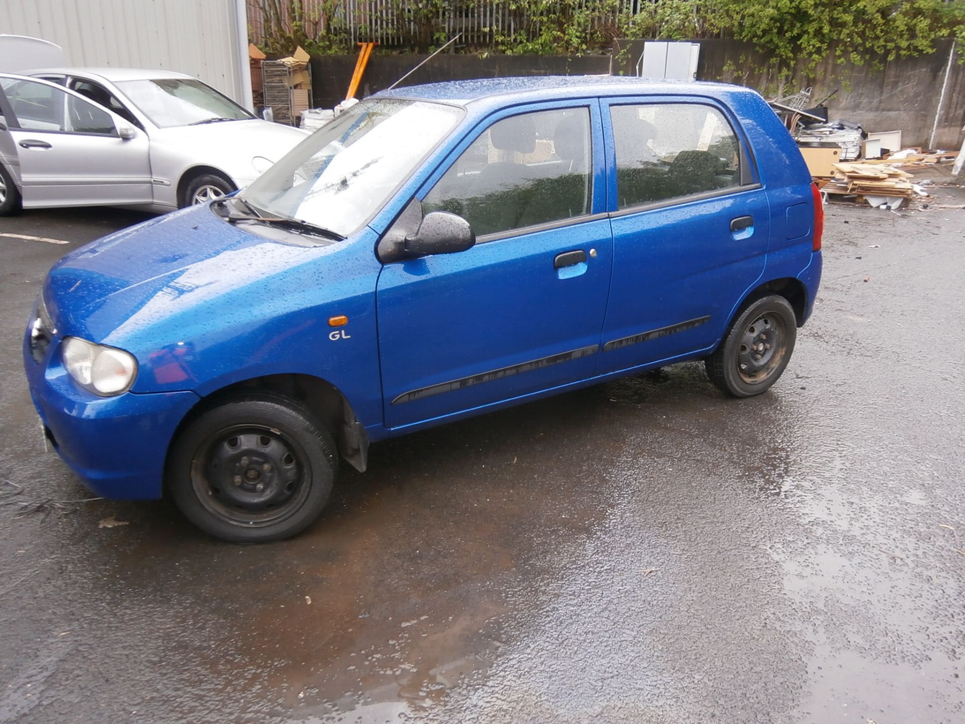 Suzuki Alto GL 1L Petrol Hatchback, Petrol, 06 Plate, 5 Door, Blue, MOT'd Until April 2016 - Image 3 of 8