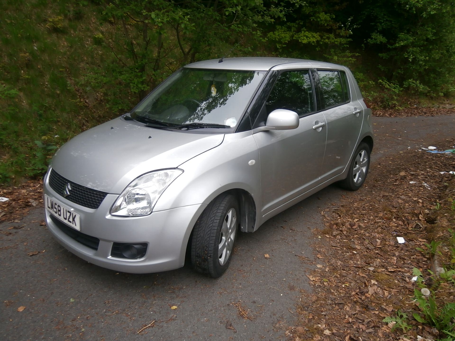 Suzuki Swift GLX, 1.4L, 58 Plate, 5 Door Hatchback, Silver, MOT'd Until April 2016