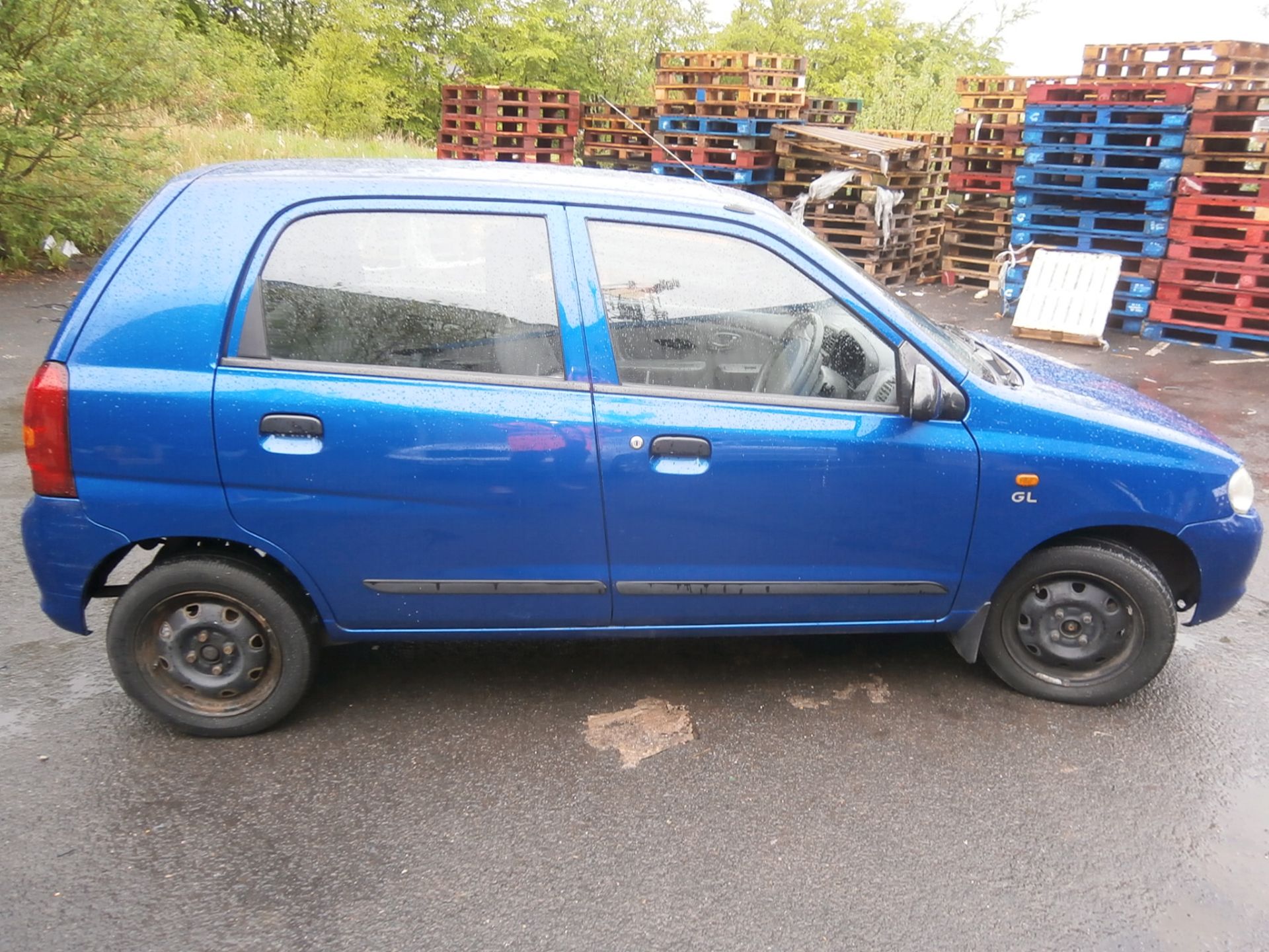 Suzuki Alto GL 1L Petrol Hatchback, Petrol, 06 Plate, 5 Door, Blue, MOT'd Until April 2016 - Image 4 of 8