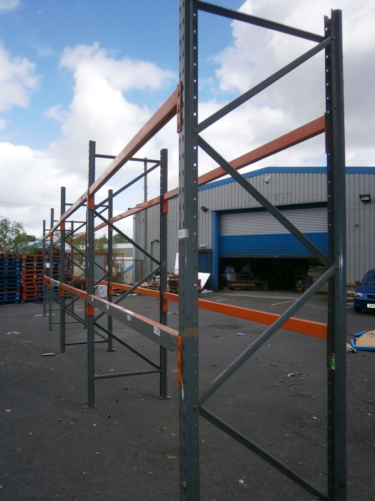 4 x Bays of Commercial Racking - Includes 5 x Uprights, 16 x Beams (Approx Per Bay H - 2900mm - Image 3 of 5