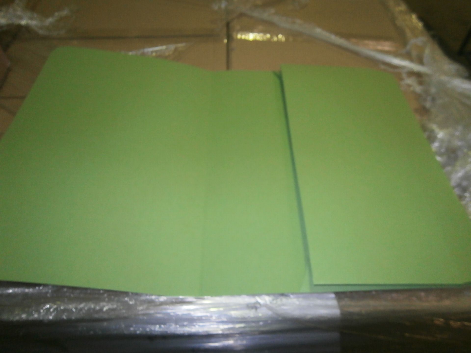 1 x Pallet of Invo Extra Capacity Probate Document Wallets Green - Approximately 100 Boxes of 25 - Image 3 of 4