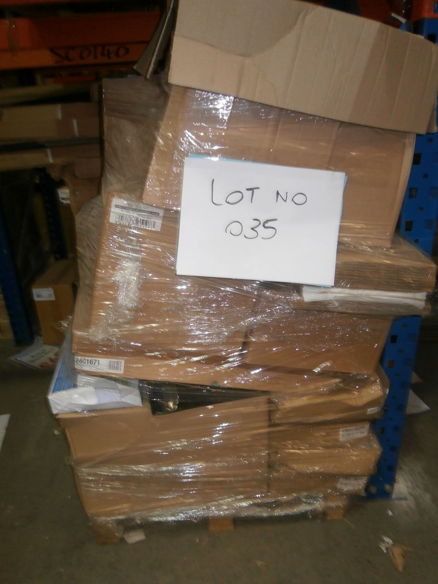 1 x Pallet of Mixed Stationary Including Remarkable Products, 3M Products, Report Covers, Elba