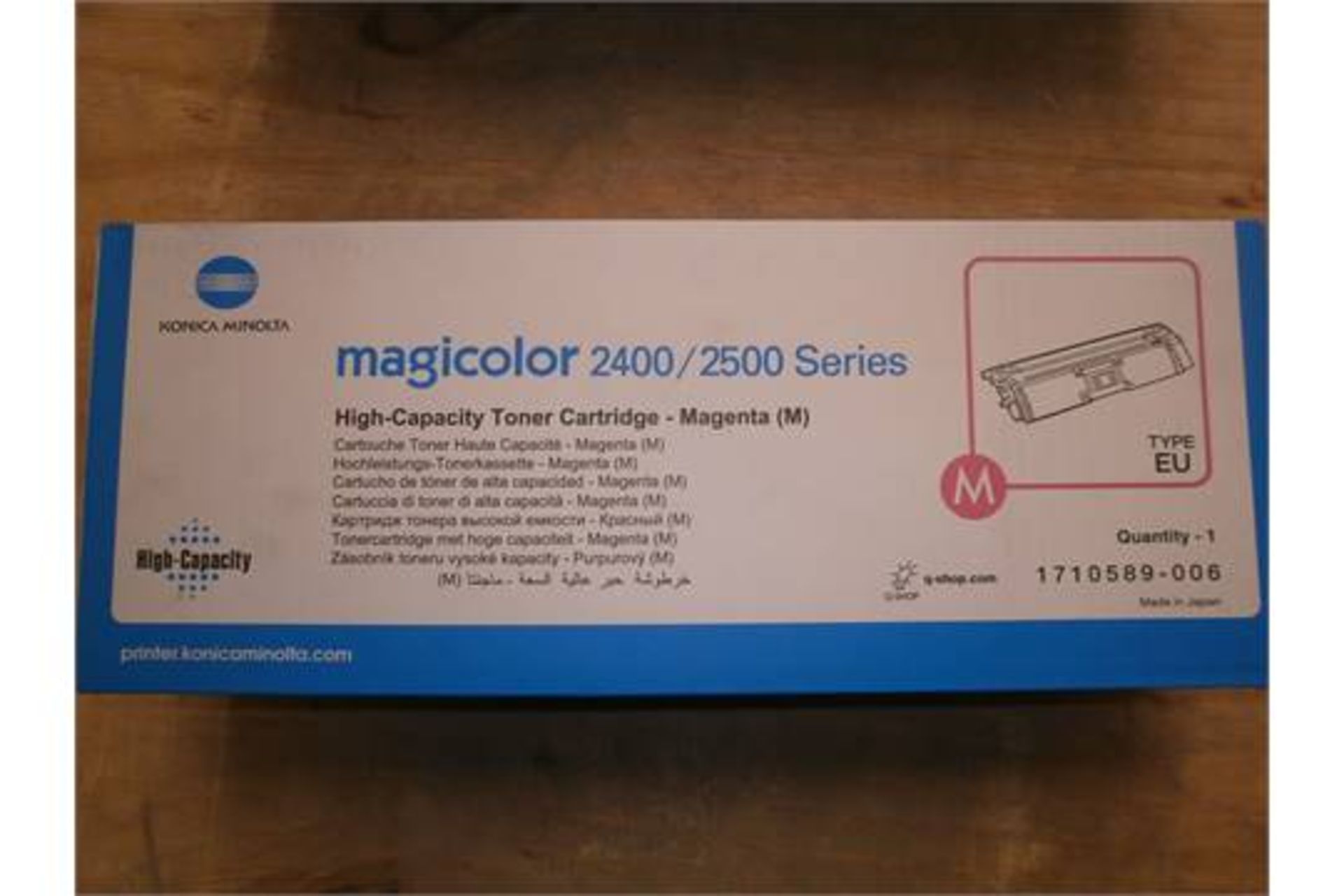 10 x Magicolor 2400/2500 Series High-Capacity Toner Cartridges Magenta - Brand New (RRP £90.92 - Image 3 of 3
