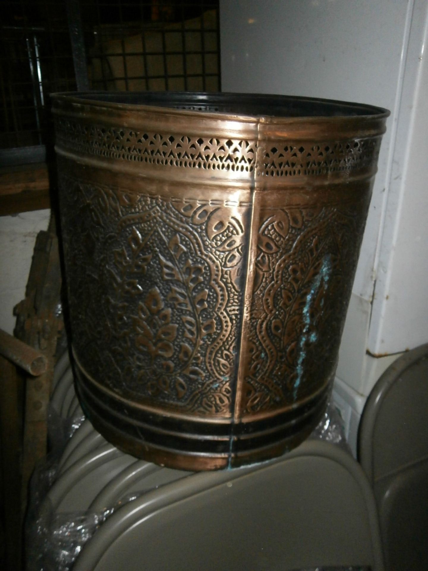 Decorative Solid Brass Pot