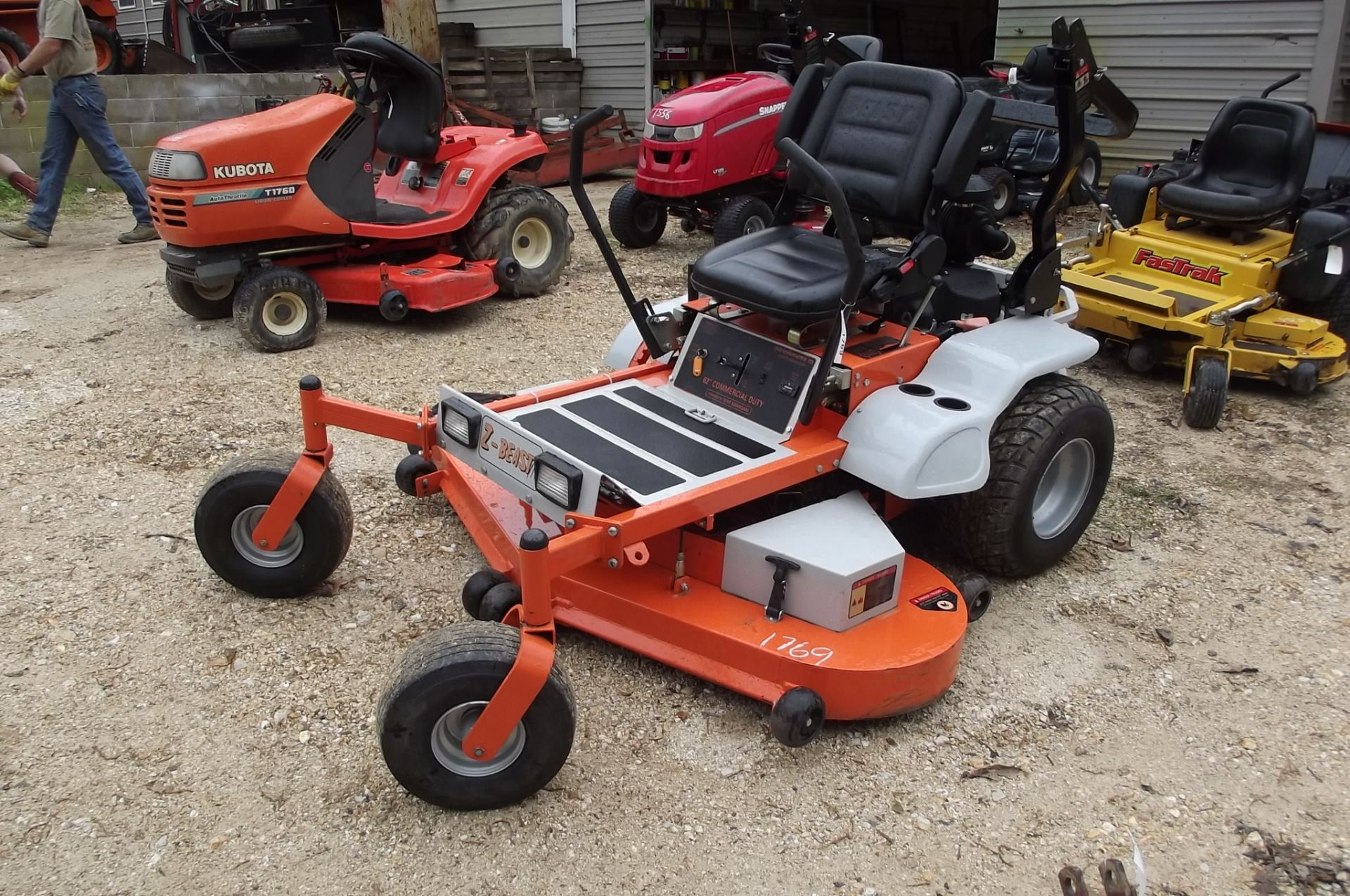 Lot 1769 2013 Z Beast 62" Commercial zero turn mower