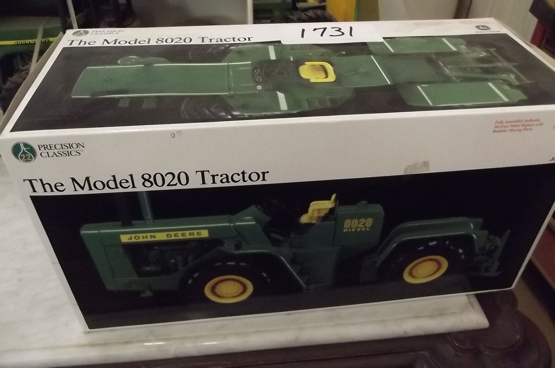 Lot 1731 TOY TRACTOR JOHN DEERE 8020