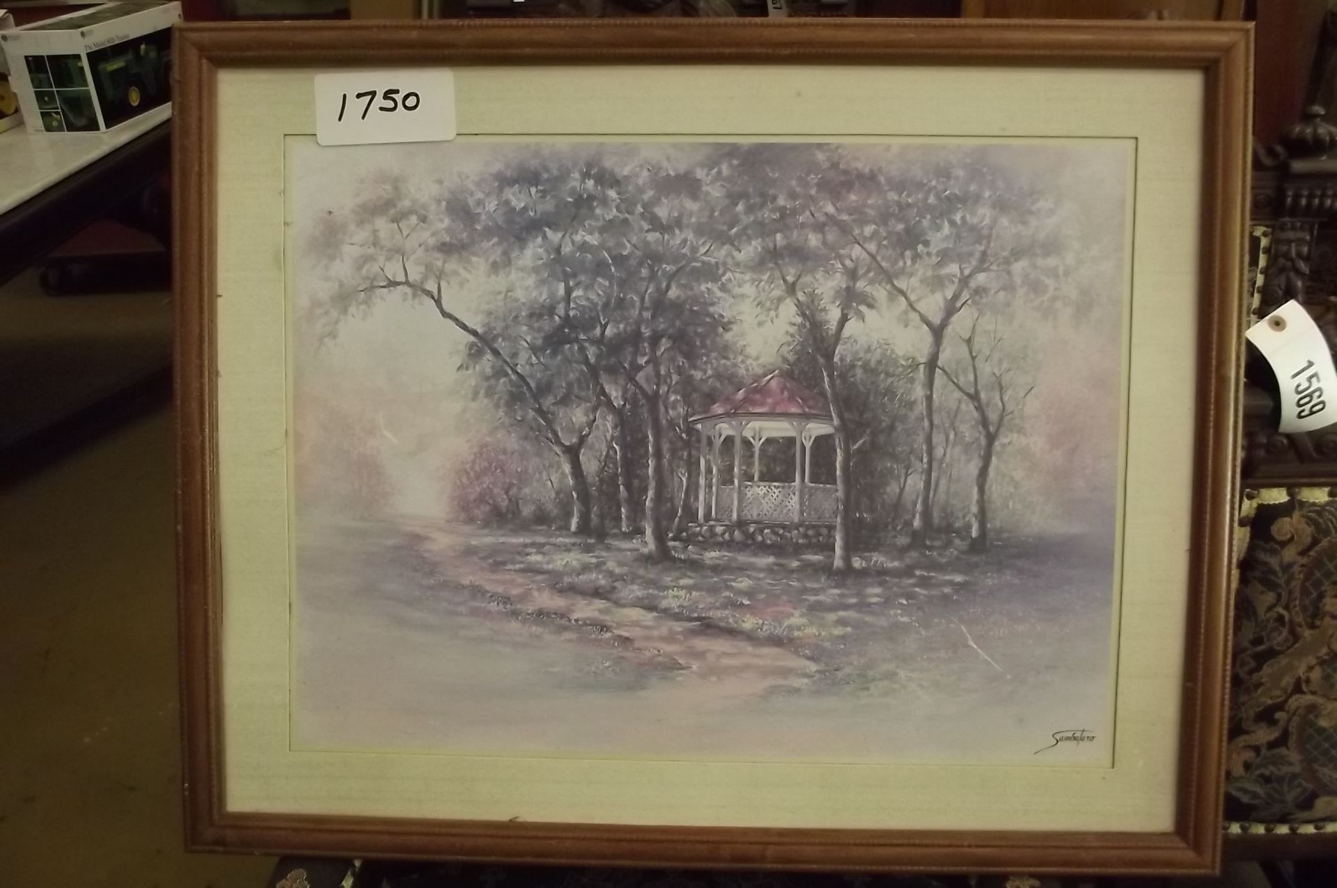 Lot 1750 LARGE TREE PICTURE / SAMBATARO