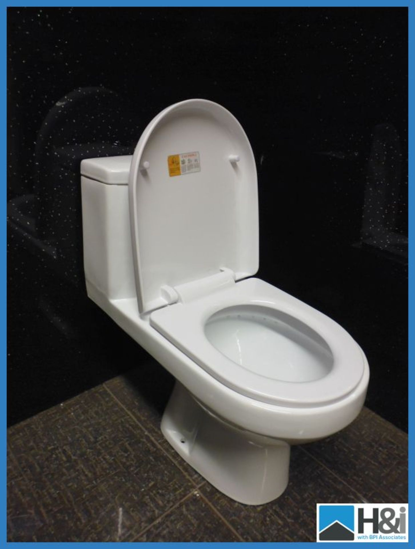 Stunning Cavalier One Piece Ceramic WC with Built in Cistern and Soft Close Seat. Typical RRP 399 - Image 2 of 2