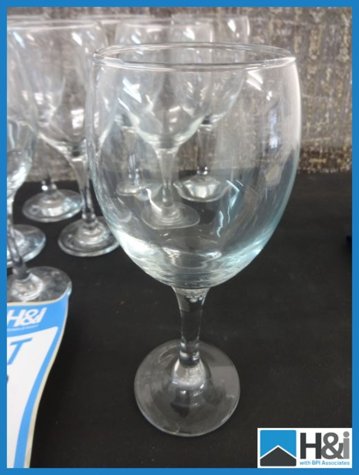 Approx 12 x Wine Glasses. Used Condition Appraisal: Good Serial No: NA Location: H&I Ltd., The - Image 2 of 2