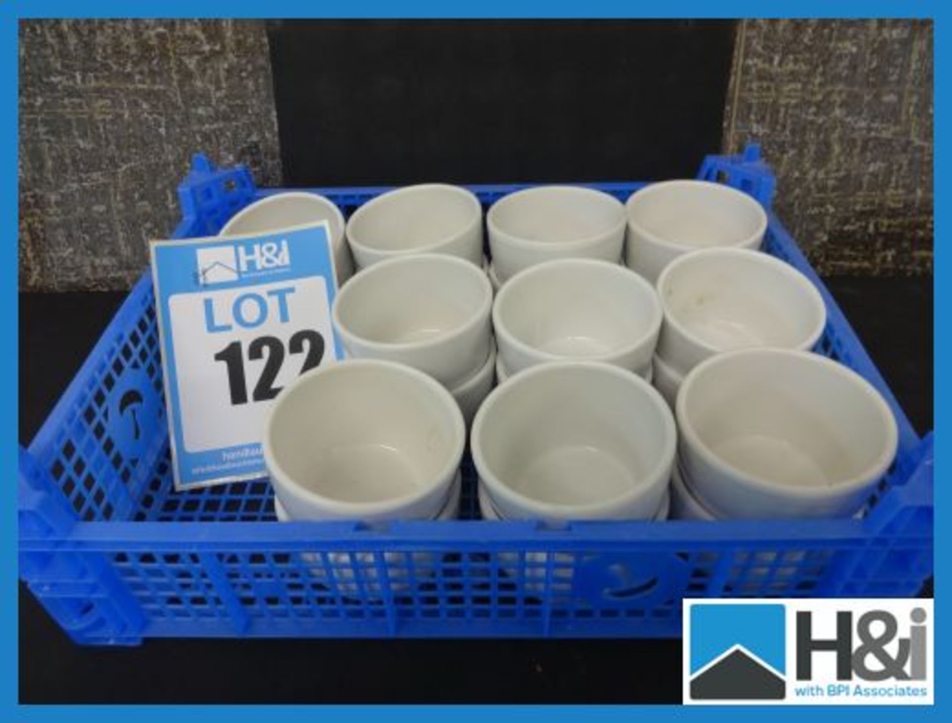 20 x Small Bowls. 90mm Diameter Appraisal: Good Serial No: NA Location: H&I Ltd., The Auction House,